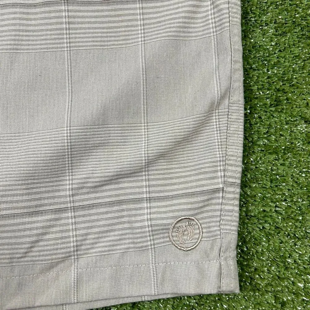 Hang-ten Men's Grey and Cream Shorts